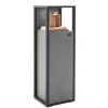 Wohnen Highboards<40x121x37 Schrank mit Fach und Tür - Ridona