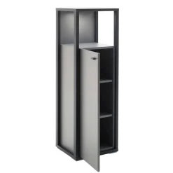 Wohnen Highboards<40x121x37 Schrank mit Fach und Tür - Ridona