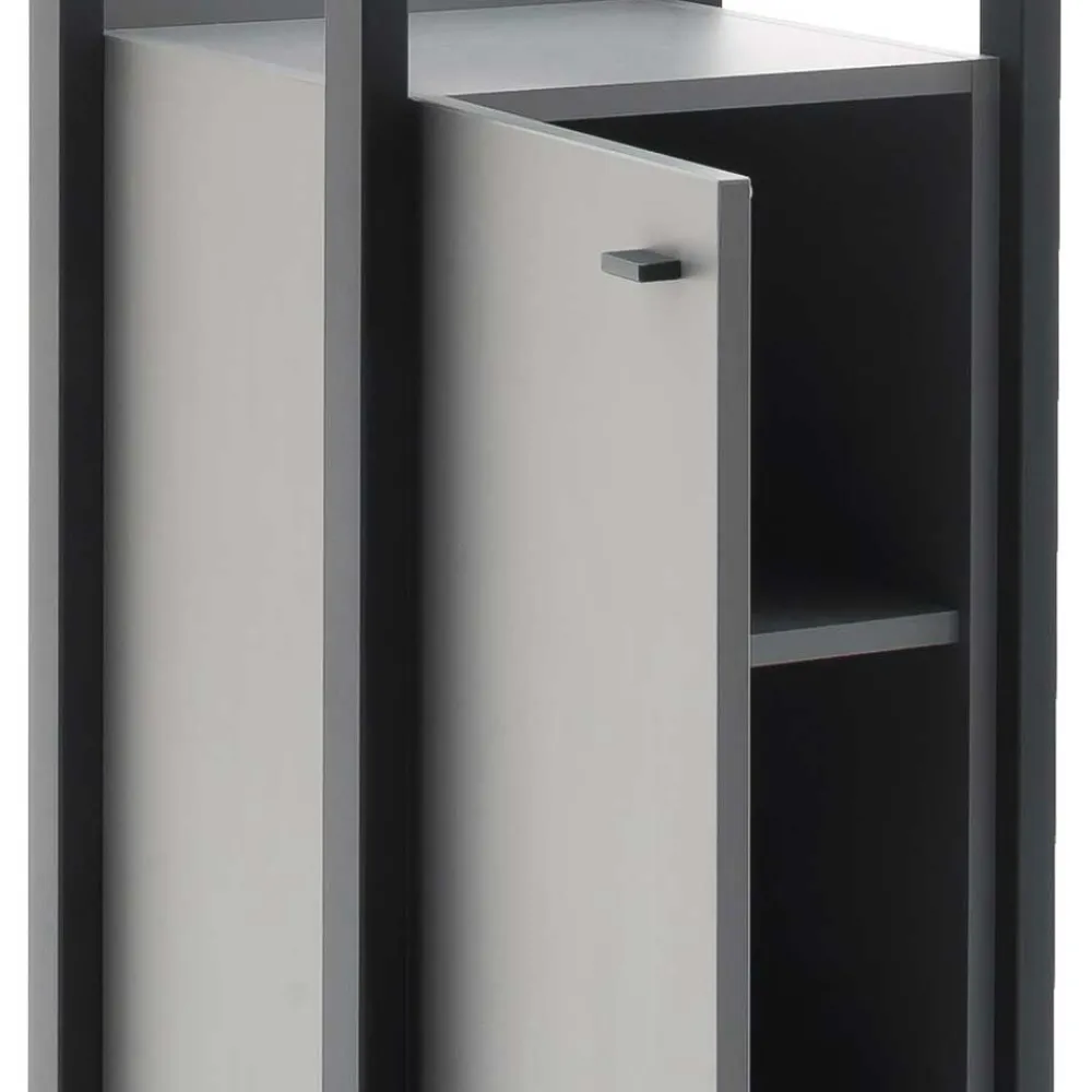 Wohnen Highboards<40x121x37 Schrank mit Fach und Tür - Ridona