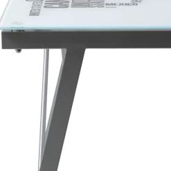 Wohnen Tische<113x73x58 Schreibtisch aus bedrucktem Glas - Ugolina