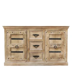 Wohnen Sideboards<150x90x45 Shabby Chic Sideboard in Grey Wash - Abid