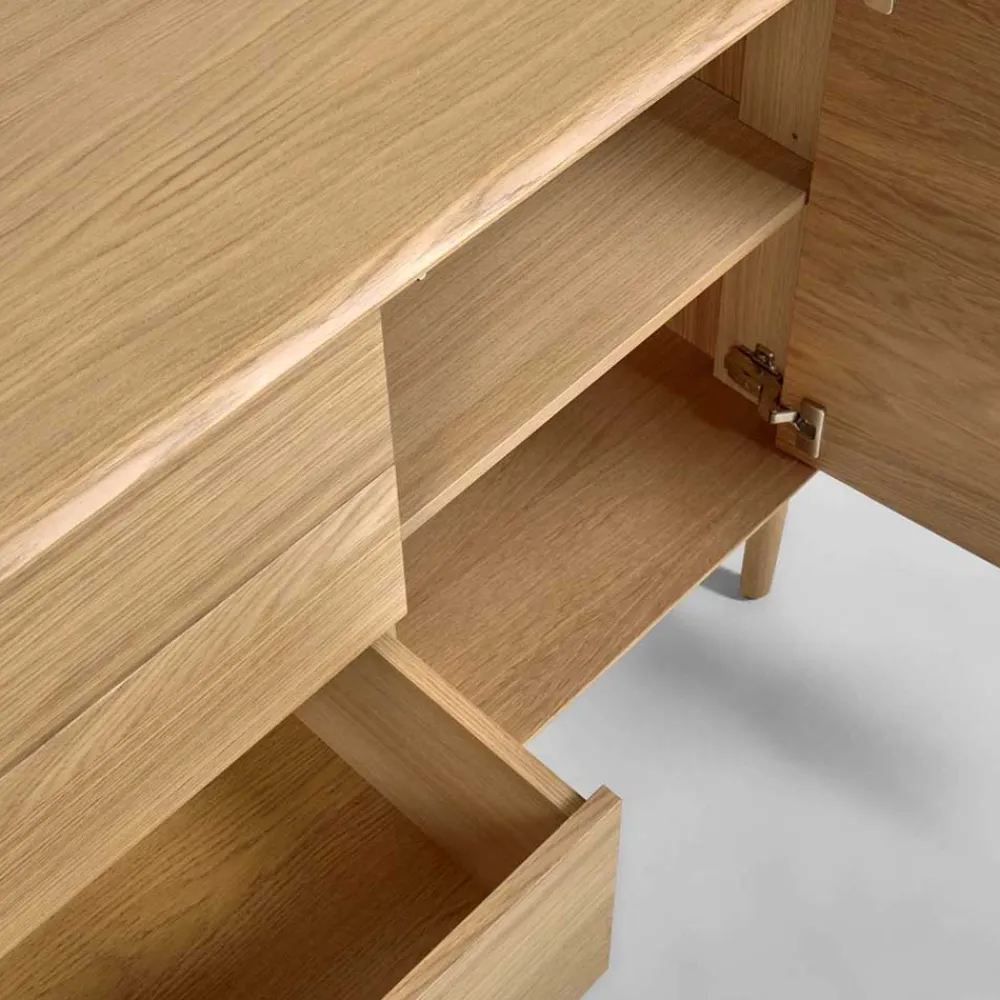 Wohnen Sideboards<155x86x45 Skandi Kommode in Eiche - Eyre