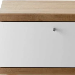 Wohnen Kommoden<54x50x40 Skandi Nachtkommode mit Klappe - Cablos