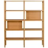 Wohnen Regale<140x166x36 Skandi Regal mit acht Fächern - Esman