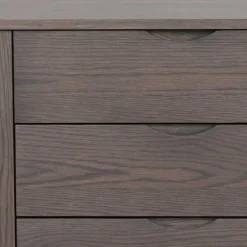 Wohnen Sideboards<150x85x40 Skandi Sideboard in Eiche Dunkelbraun - Lomarios