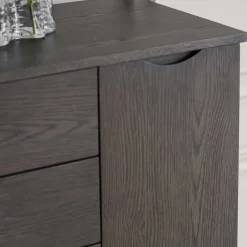 Wohnen Sideboards<150x85x40 Skandi Sideboard in Eiche Dunkelbraun - Lomarios