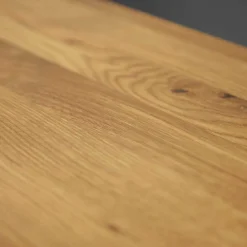 Wohnen Lowboards<134x63x40 3-türige Kommode aus Wildeiche Natur - Diesta