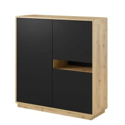 Wohnen Highboards<122x126x40 2-türiges Highboard mit Fach - Ilunas