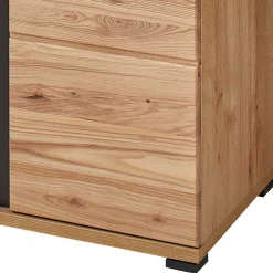 Wohnen Highboards<123x121x42 3-türiges Highboard teilmassiv - Latenda