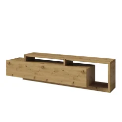Wohnen Tv & Hifi-Möbel|Lowboards<219x53x45 TV Bank mit einer Schublade & Fächern - Nadal
