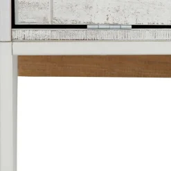 Wohnen Tv & Hifi-Möbel|Lowboards<140x45x40 TV Board aus Kiefer in Creme Weiß - Ejeliva