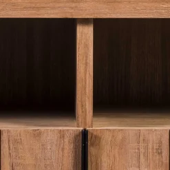 Wohnen Tv & Hifi-Möbel<138x75x50 TV Kommode aus Teak Massivholz - Myons