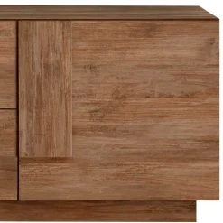 Wohnen Lowboards|Tv & Hifi-Möbel<181x63x44 TV Kommode in Holzoptik - Basento