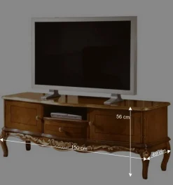 Wohnen Tv & Hifi-Möbel|Lowboards<150x56x49 TV Lowboard im Italienischen Stil - Aciara