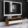 Wohnen Tv & Hifi-Möbel|Lowboards<120x48x40 TV Lowboard im Mid Century Style - Diesta