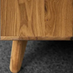 Wohnen Tv & Hifi-Möbel|Lowboards<180x48x40 TV Möbel in Wildeiche & Weiß - Diesta