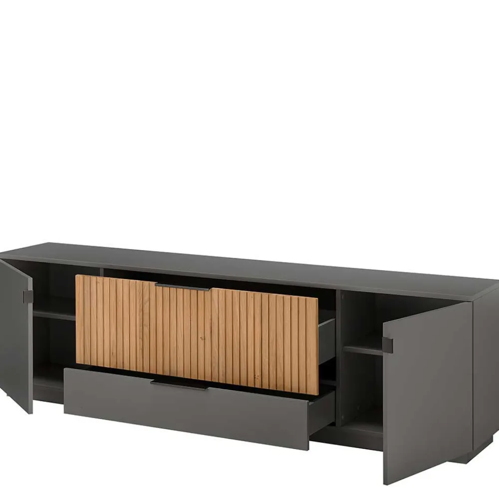 Wohnen Tv & Hifi-Möbel|Lowboards<223x60x45 TV Unterschrank Lowboard modern - Cruzca
