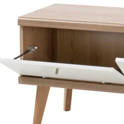 Wohnen Lowboards<107x50x40 TV Unterschrank mit Klappfächern - Cablos