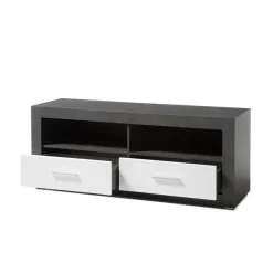 Wohnen Wohnwände<250x100x45 TV Wohnwand in Hochglanz - Istensa II (dreiteilig)