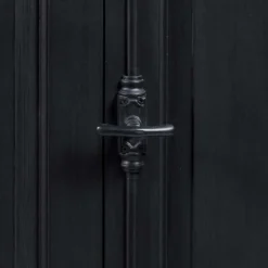 Wohnen Sideboards<220x96x53 Vintage Design Anrichte in Schwarz - Niovan