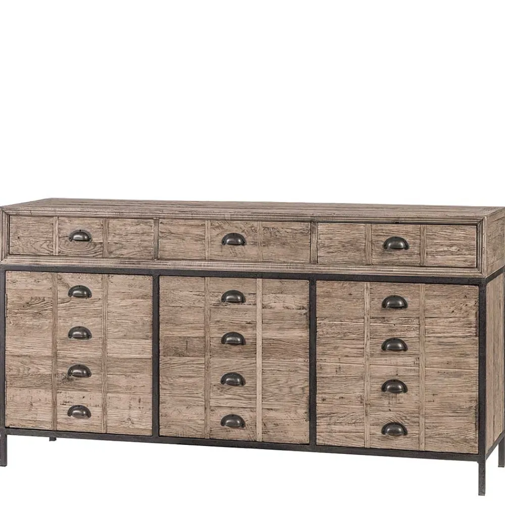 Wohnen Sideboards<160x85x45 Vintage Sideboard aus Recyclingholz - Uvolph