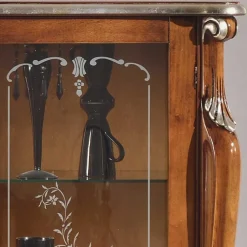 Wohnen Highboards<107x120x40 Vitrine im Italienischen Stil - Carlenna