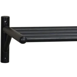 Wohnen Regale<80x19x33 Wandboard für Schuhe in Schwarz - Evlinu