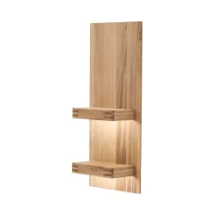 Wohnen Regale<50x115x25 Wandboard mit zwei Ablageböden - Crupean