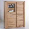 Wohnen Highboards<108x140x40 Wohnraum Highboard in Kernbuche - Uhelia