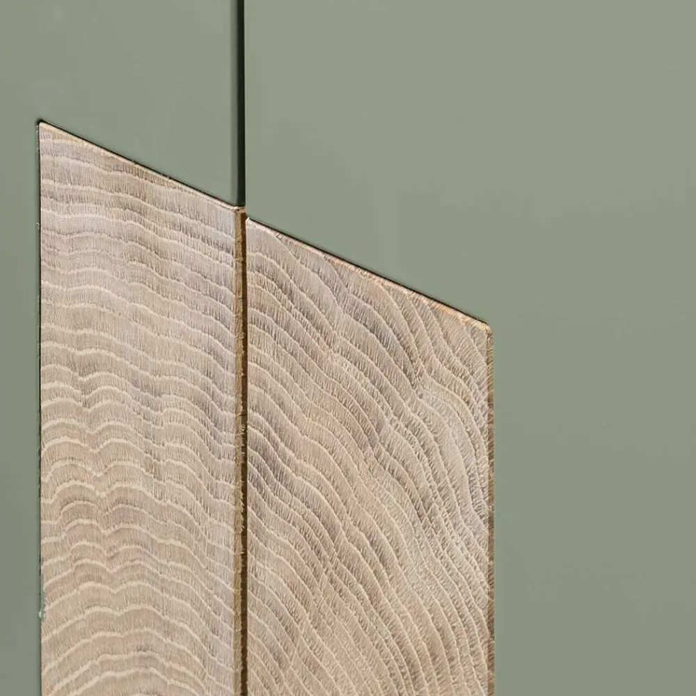 Wohnen Highboards<160x90x45 Wohnraum Schrank zweifarbig - Ajevos