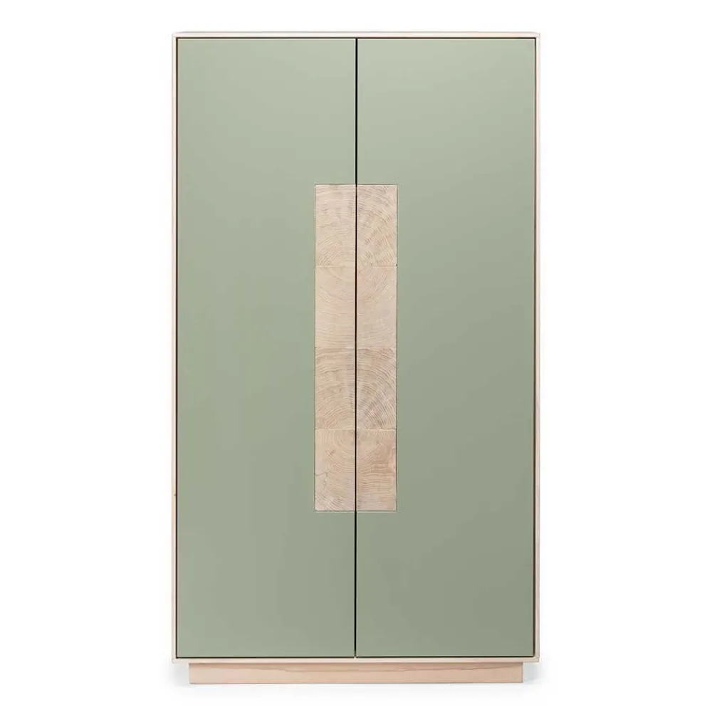 Wohnen Highboards<90x120x45 Wohnzimmer Highboard in Grau & Buche - Ajevos