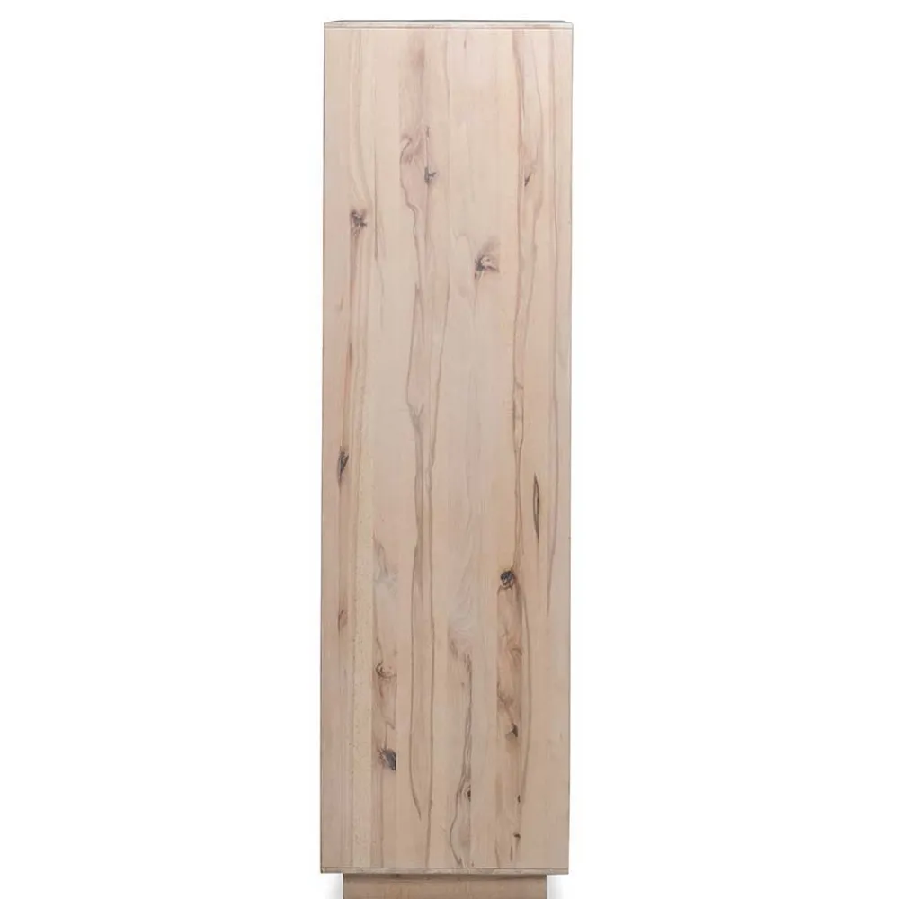 Wohnen Highboards<90x120x45 Wohnzimmer Highboard in Grau & Buche - Ajevos