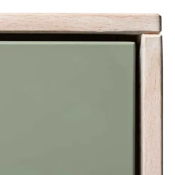 Wohnen Highboards<90x120x45 Wohnzimmer Highboard in Grau & Buche - Ajevos