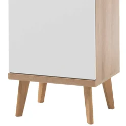 Wohnen Vitrinen|Schränke<50x197x40 Wohnzimmer Schrank mit Glas - Cablos I