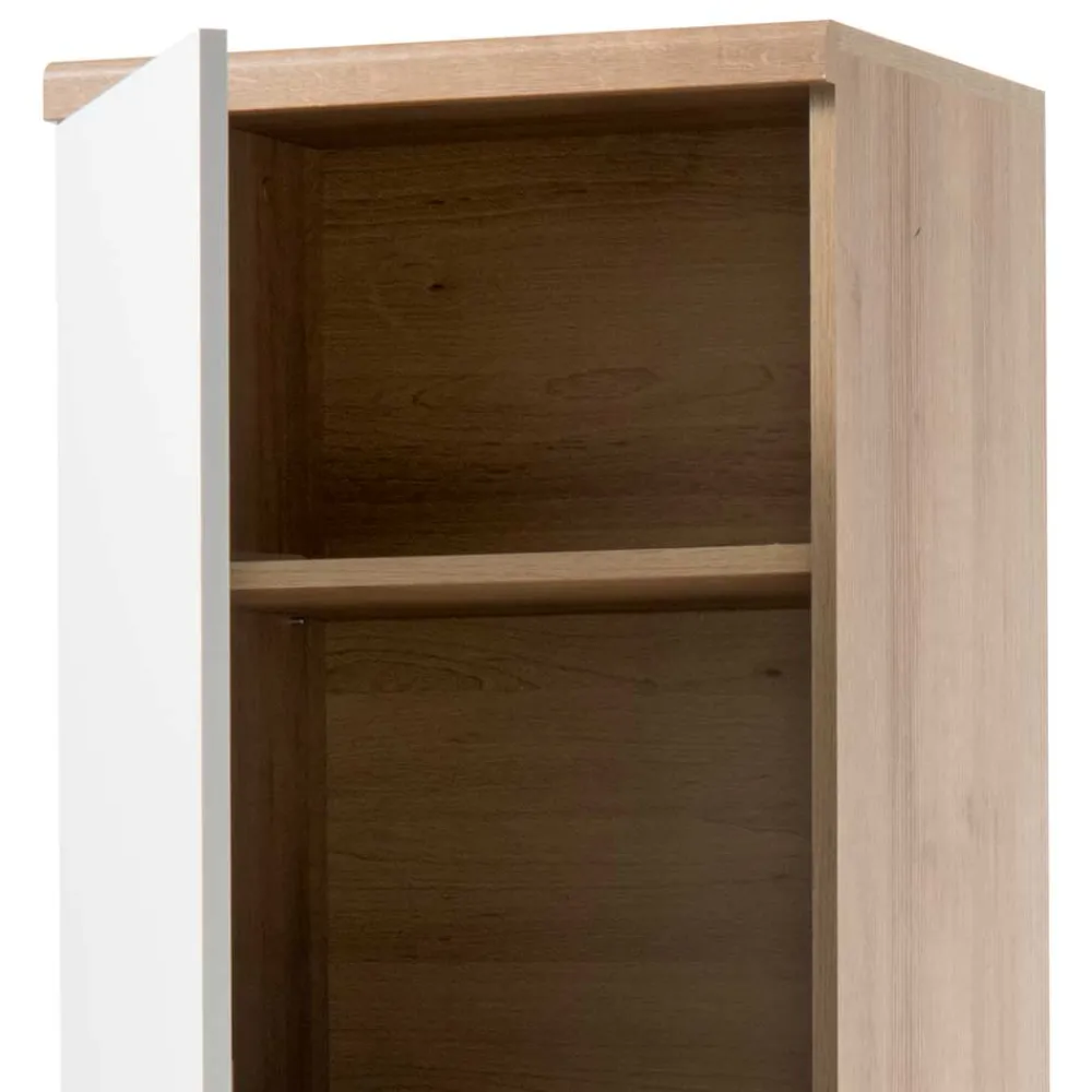 Wohnen Vitrinen|Schränke<50x197x40 Wohnzimmer Schrank mit Glas - Cablos I