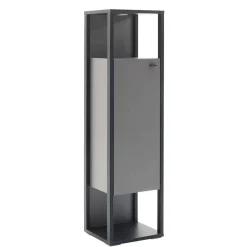 Wohnen Vitrinen<40x150x37 Wohnzimmerschrank mit Tür & 2 Fächern - Ridona