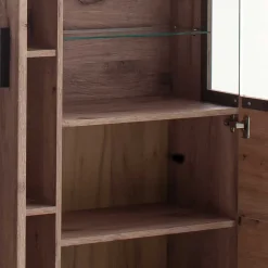 Wohnen Highboards|Kommoden<150x124x38 Wohnzimmerschrank mit Glas modern - Bekunion