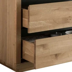 Wohnen Vitrinen<65x148x40 Wohnzimmerschrank mit Glastür - Embleys