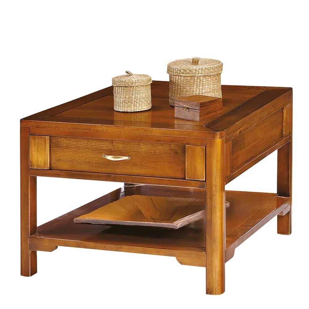 Wohnen Tische<70x46x70 Wohnzimmertisch in italienischem Design - Vibon I