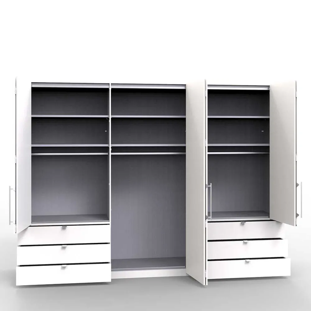 Wohnen Kleiderschränke<XXL Kleiderschrank mit Falttüren - Nasses