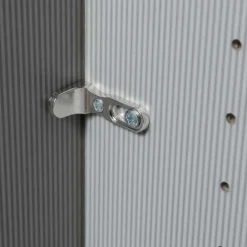 Wohnen Kleiderschränke|Schränke<XXL-Kleiderschrank in Hellgrau mit Glasfront - Nucina
