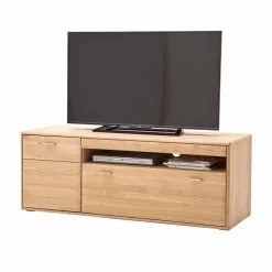 Wohnen Tv & Hifi-Möbel|Lowboards<Zeitloses TV Element in Eiche Bianco - Vernella