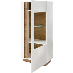 Wohnen Wohnwände<Zweifarbige Wohnzimmer Möbel Kombi - Myrda (vierteilig)
