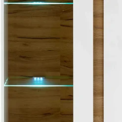 Wohnen Wohnwände<Zweifarbige Wohnzimmer Möbel Kombi - Myrda (vierteilig)