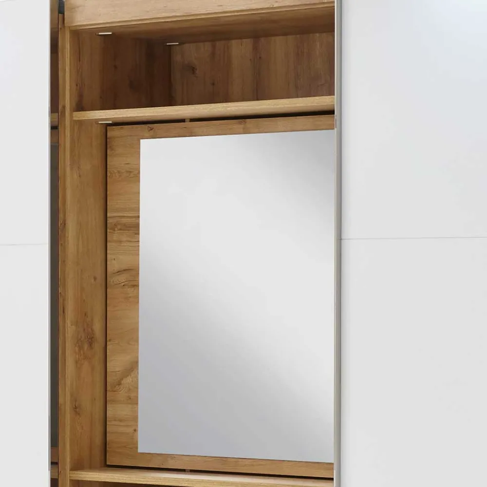Wohnen Kleiderschränke<Zweifarbiger Schlafzimmerschrank extravagant - Stufania