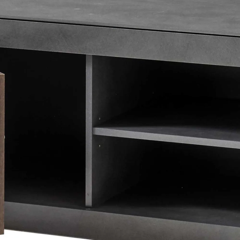 Wohnen Tv & Hifi-Möbel|Lowboards<Zweifarbiges TV Board 153 cm breit - Timuras