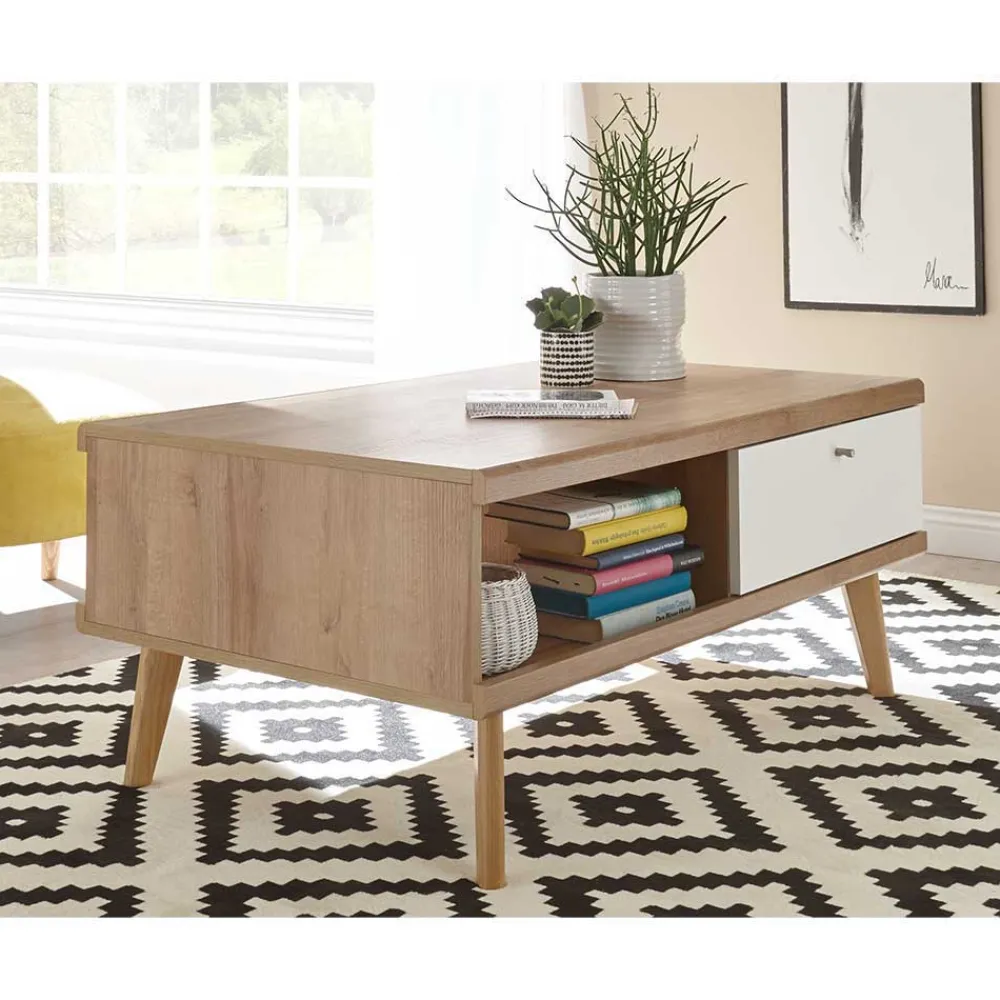 Wohnen Wohnwände<Zweifarbiges Wohnzimmer Möbel Set - Cablos (sechsteilig)