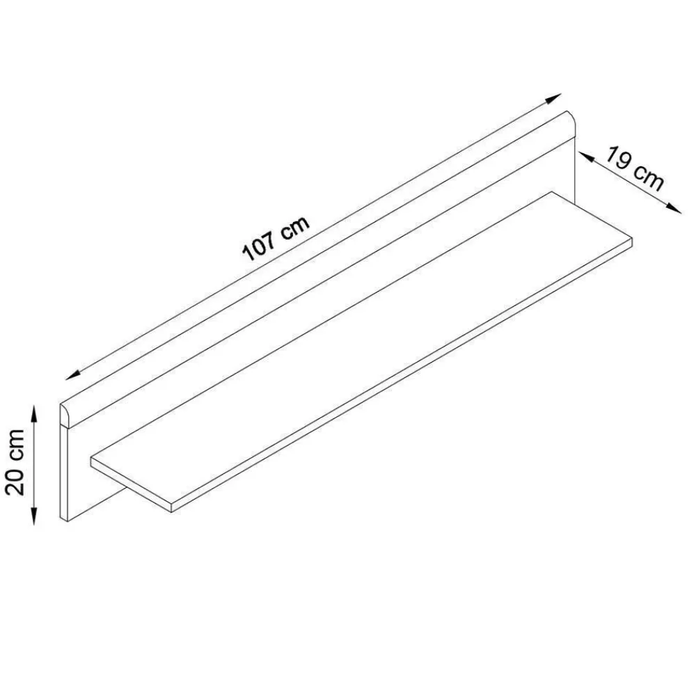 Wohnen Wohnwände<Zweifarbiges Wohnzimmer Möbel Set - Cablos (sechsteilig)