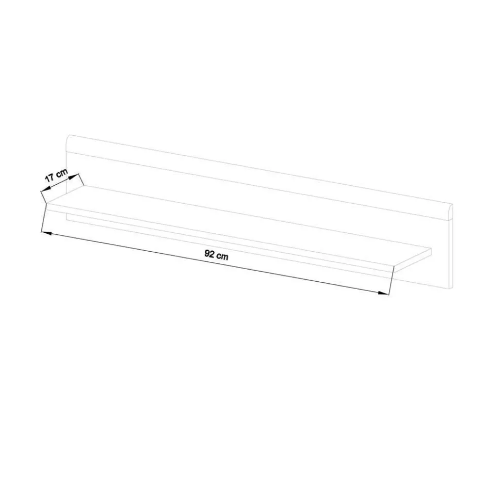 Wohnen Wohnwände<Zweifarbiges Wohnzimmer Möbel Set - Cablos (sechsteilig)