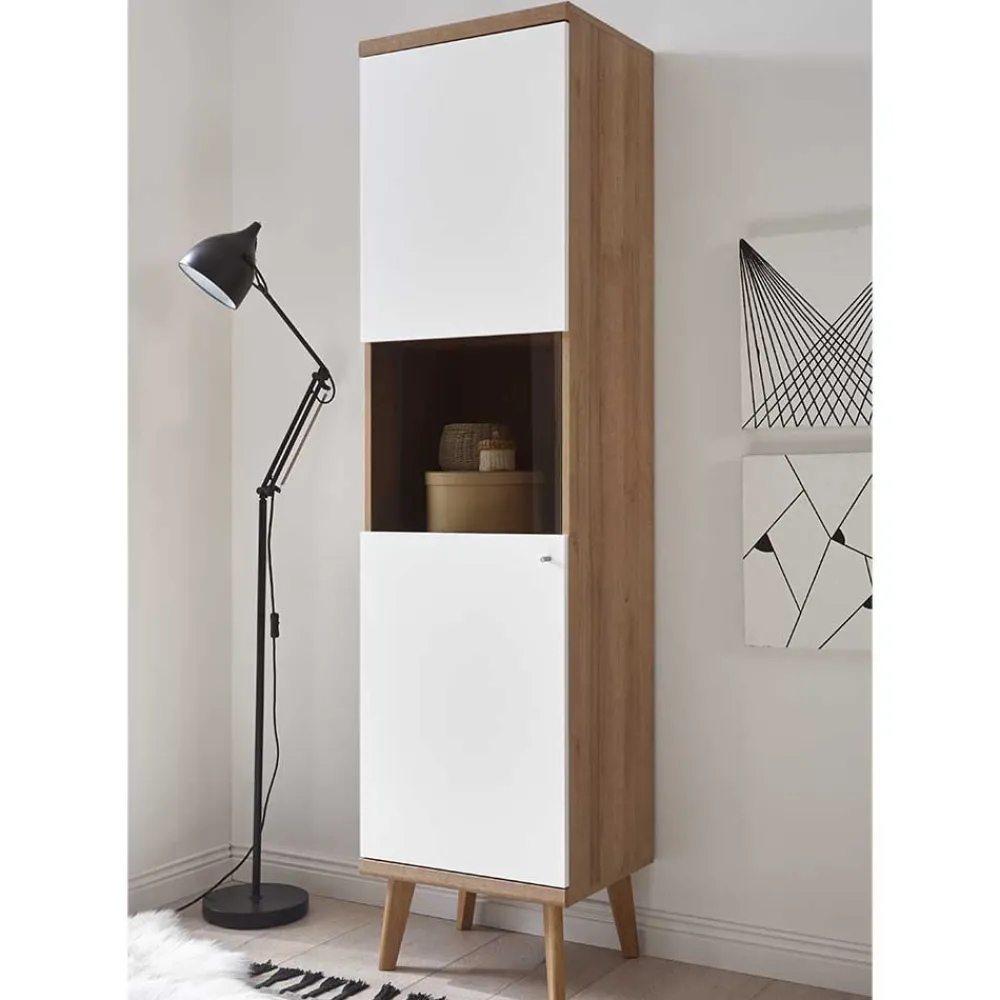 Wohnen Wohnwände<Zweifarbiges Wohnzimmer Möbel Set - Cablos (sechsteilig)